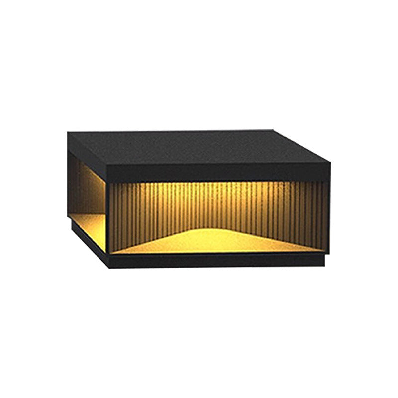 Solar Powered Outdoor Pillar Lamp