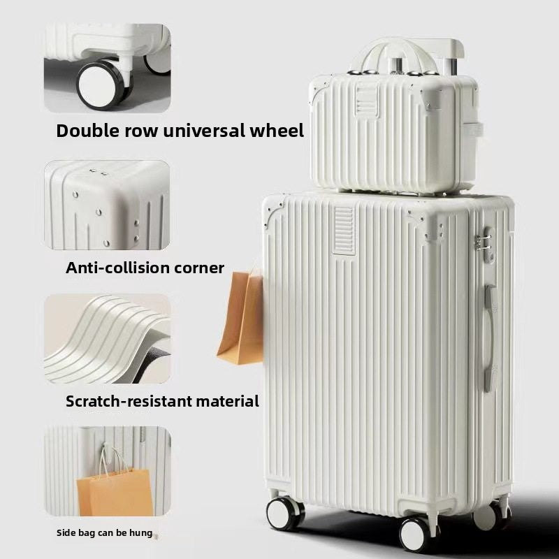 suitcase with a handle