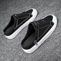 Mens Canvas Slip On Slippers