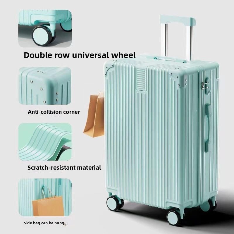 suitcase with a handle
