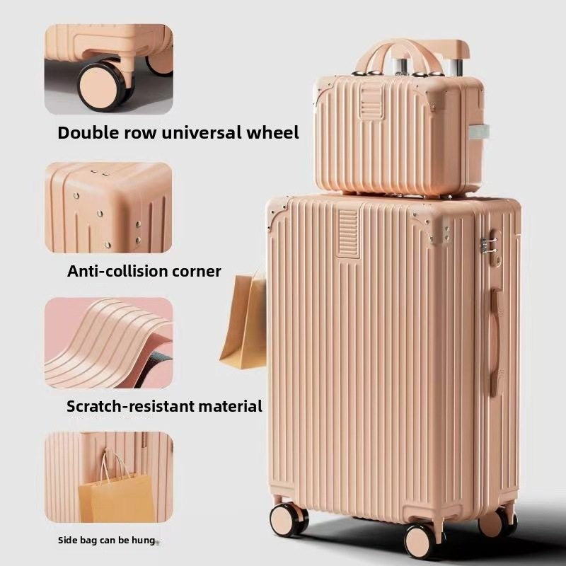 suitcase with a handle
