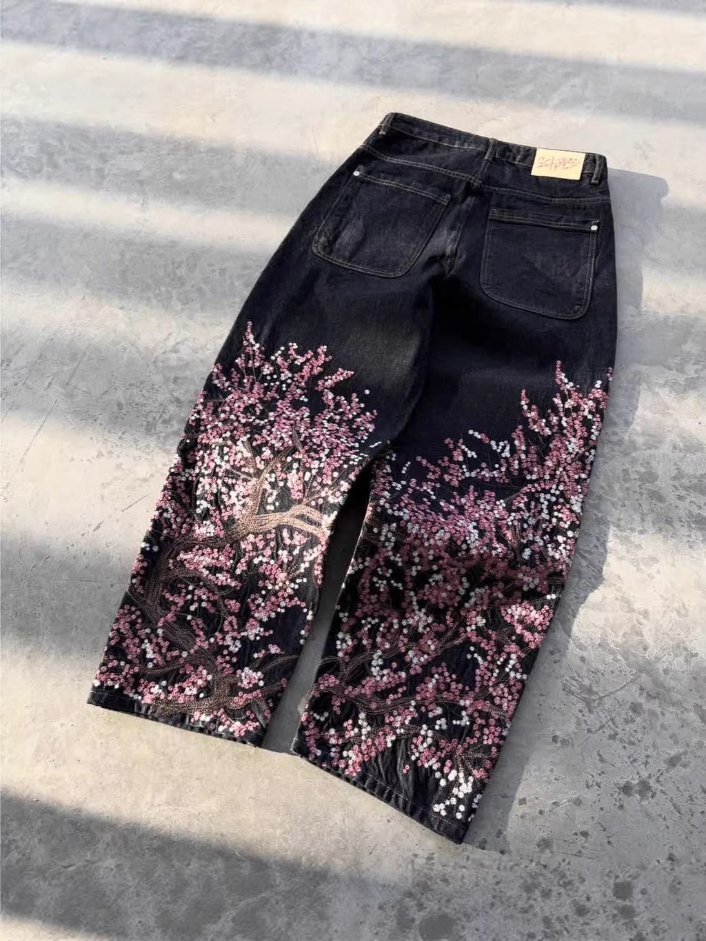 Retro 3D Printed Streetwear Pants