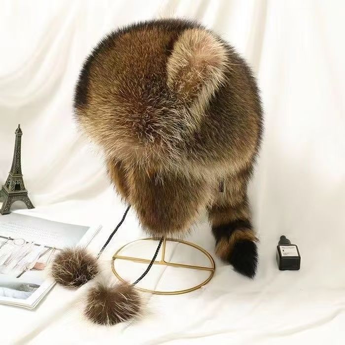 Children's warm parent-child hat