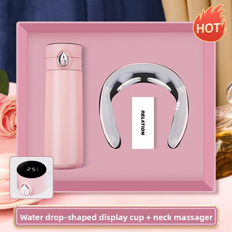 Smart Temperature Display Thermos Cup Gift Set