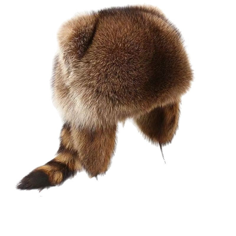 Children's warm parent-child hat