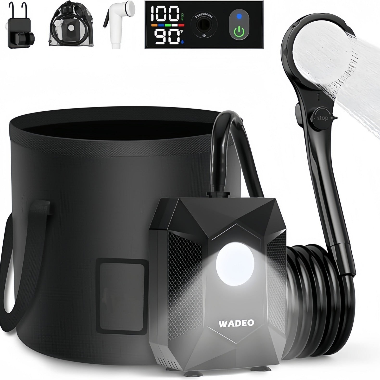 Portable Outdoor Electric Shower