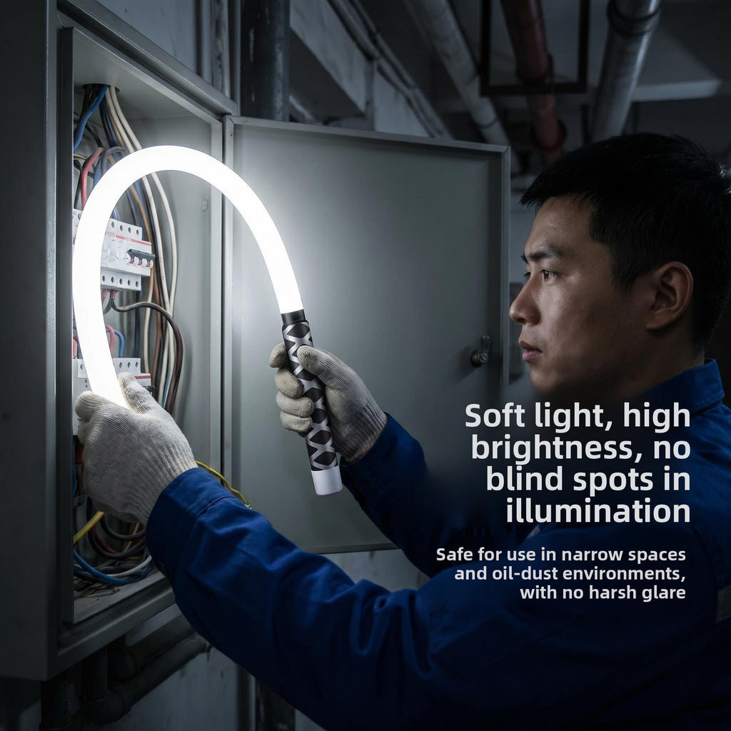 Bendable LED Work Light 800LM USB Rechargeable