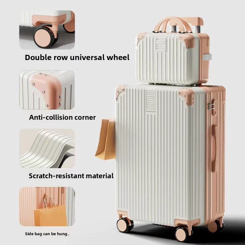 suitcase with a handle