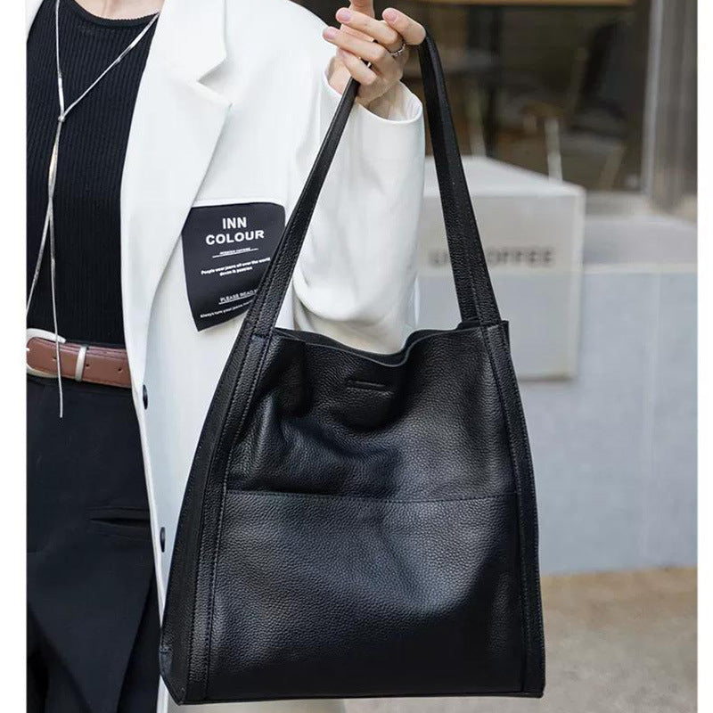 Genuine Leather Tote Bag for Women