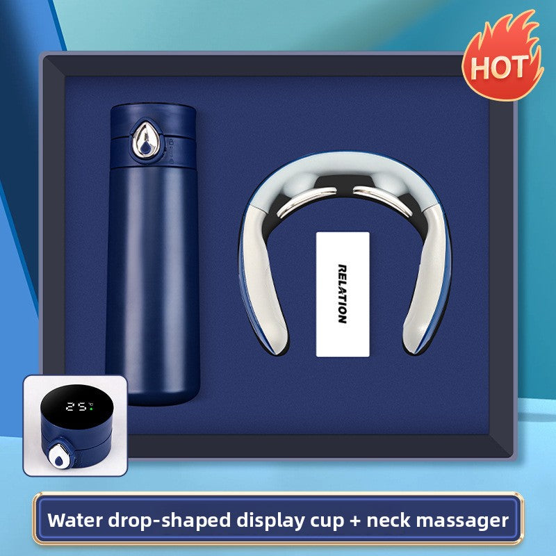 Smart Temperature Display Thermos Cup Gift Set