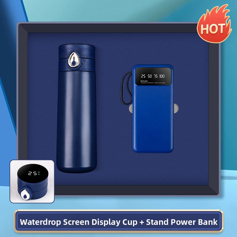 Smart Temperature Display Thermos Cup Gift Set