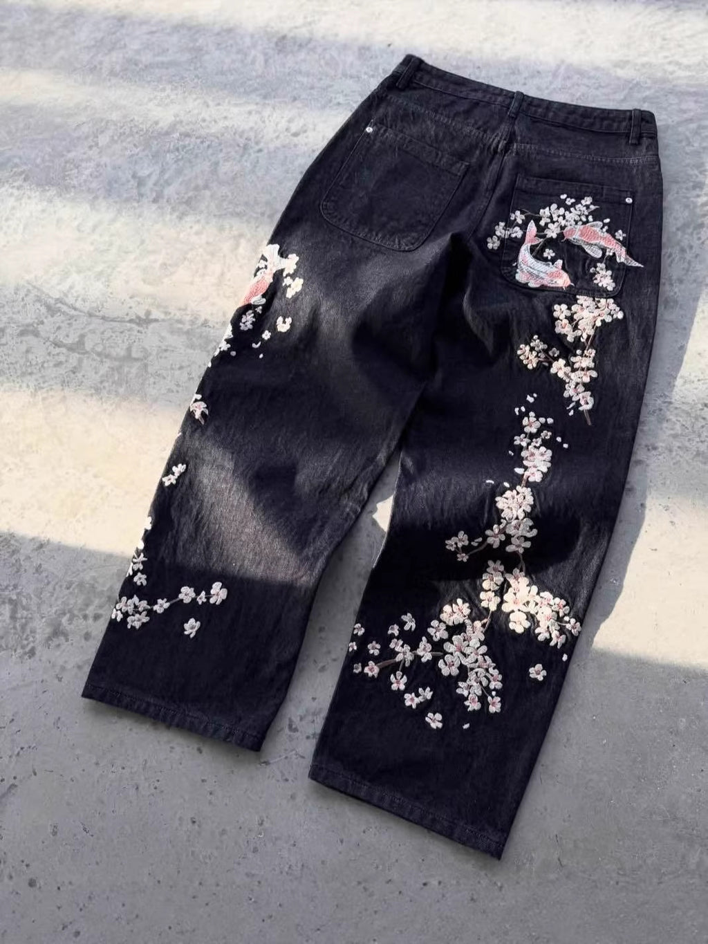 Retro 3D Printed Streetwear Pants