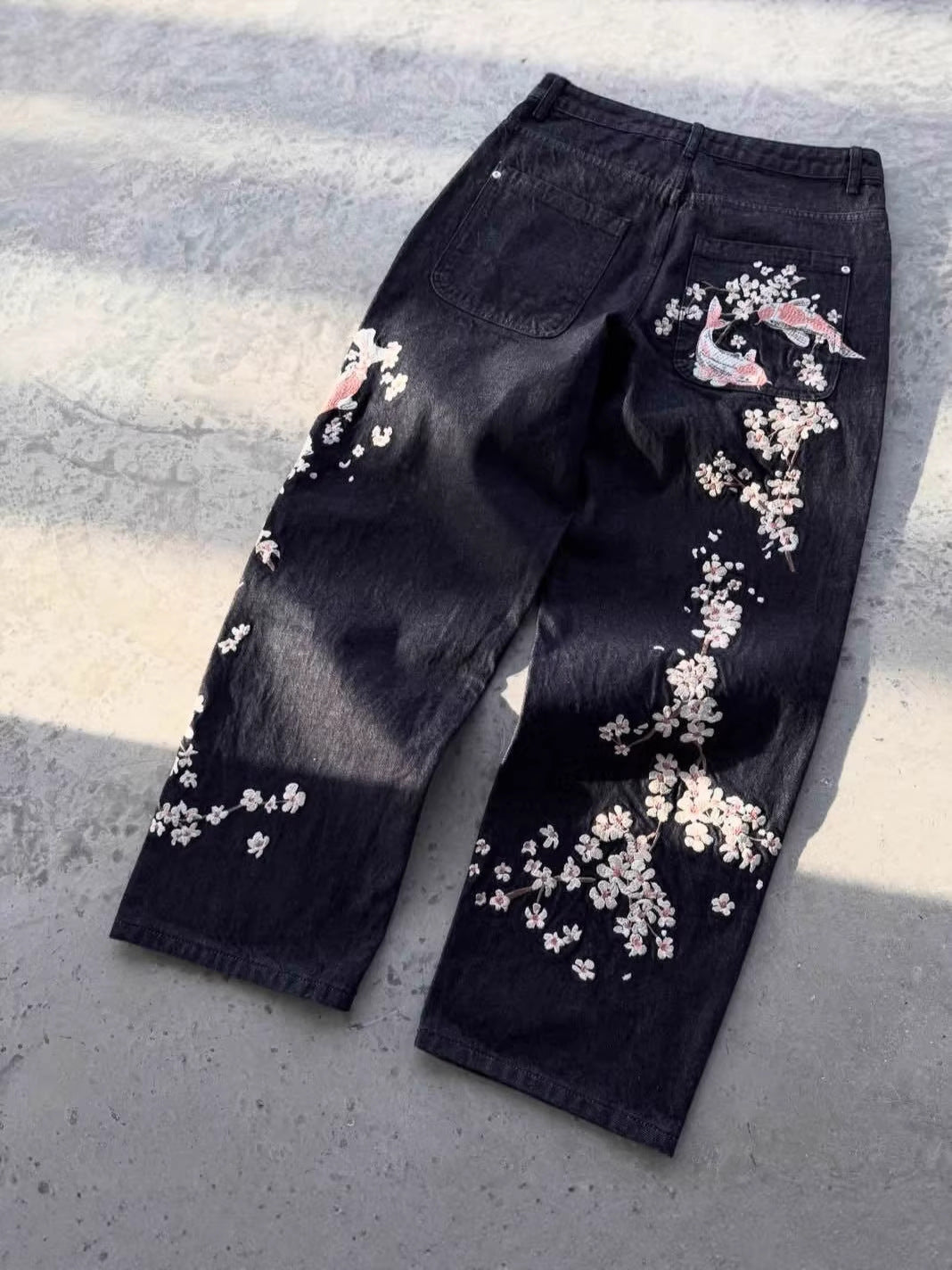Retro 3D Printed Streetwear Pants