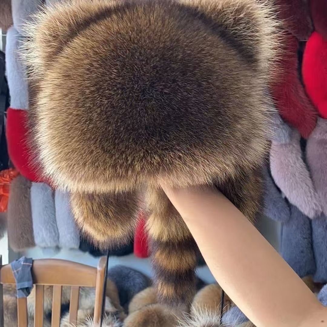 Children's warm parent-child hat