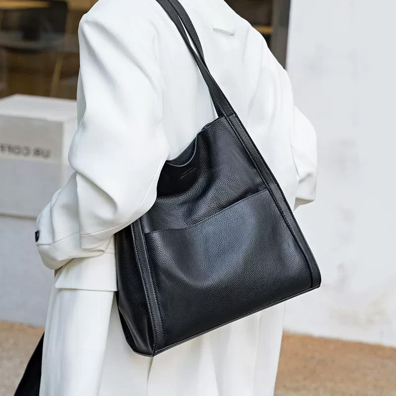 Genuine Leather Tote Bag for Women