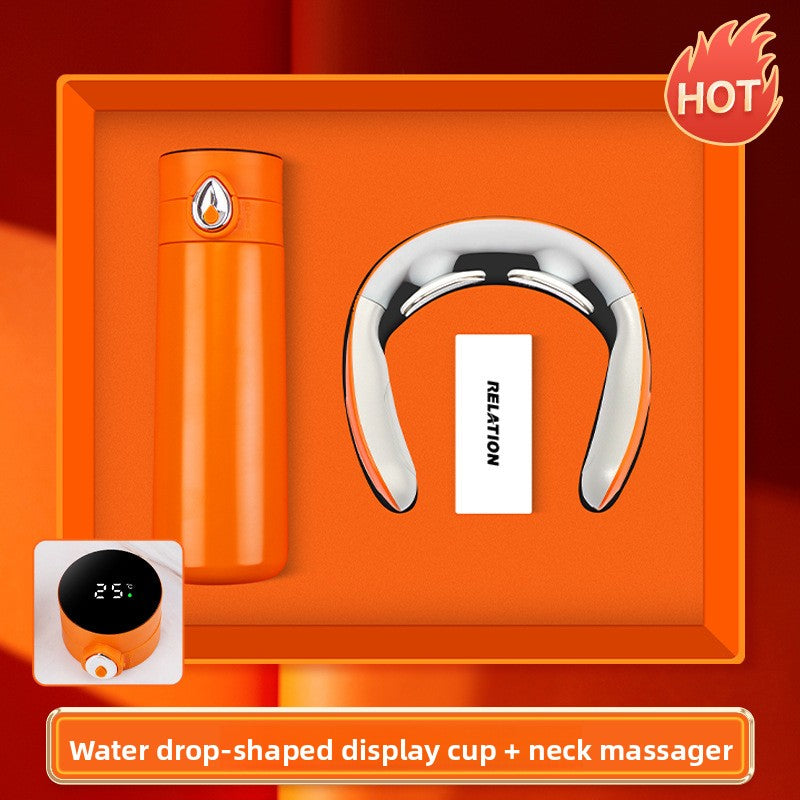 Smart Temperature Display Thermos Cup Gift Set
