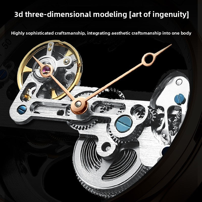 Fully Automatic Skeleton Mechanical Watch