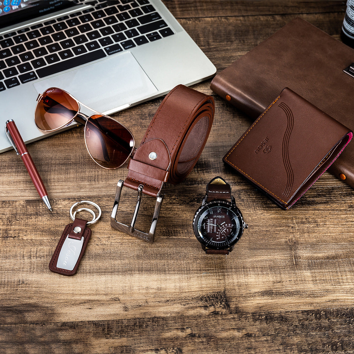 Mens 6-Piece Business Gift Set