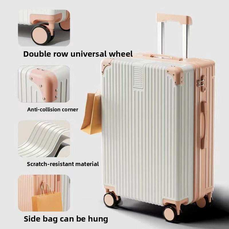 suitcase with a handle
