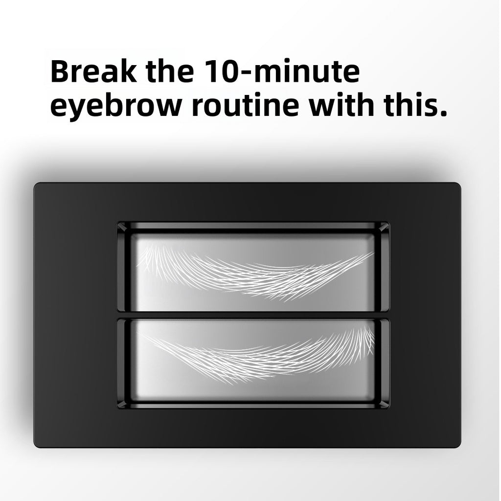 Realistic Eyebrow and Lash Stamp Kit