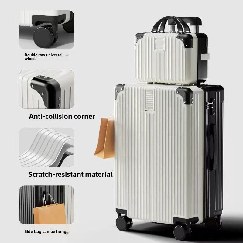 suitcase with a handle