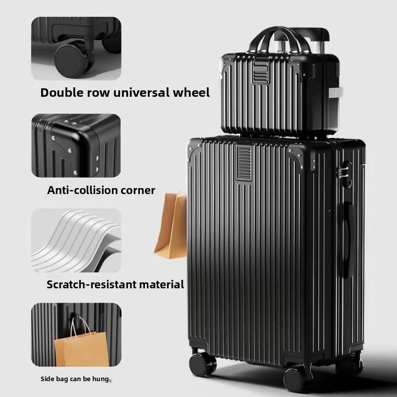 suitcase with a handle