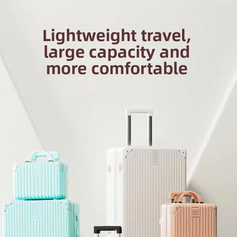 suitcase with a handle
